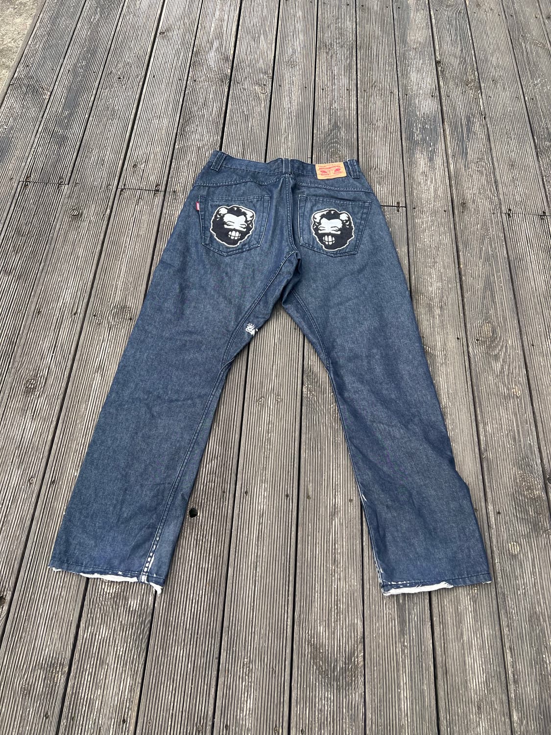 사쿤 엔지니어드진 팬츠 (W32-33) 상품이미지3