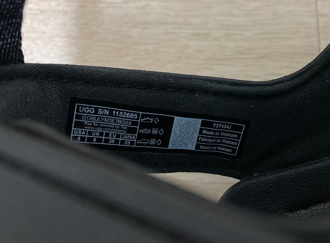 어그 골든글로우 샌들 250(255) 판매 상품이미지7