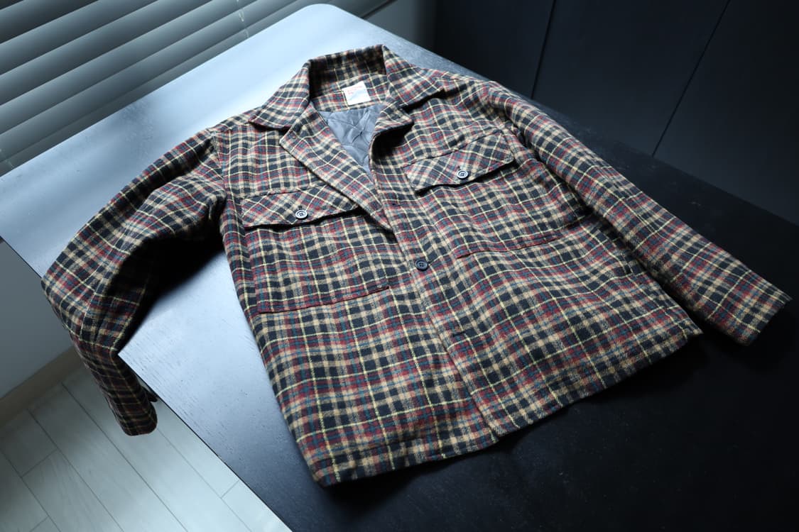 에잇세컨즈 체크 점퍼 상품이미지1