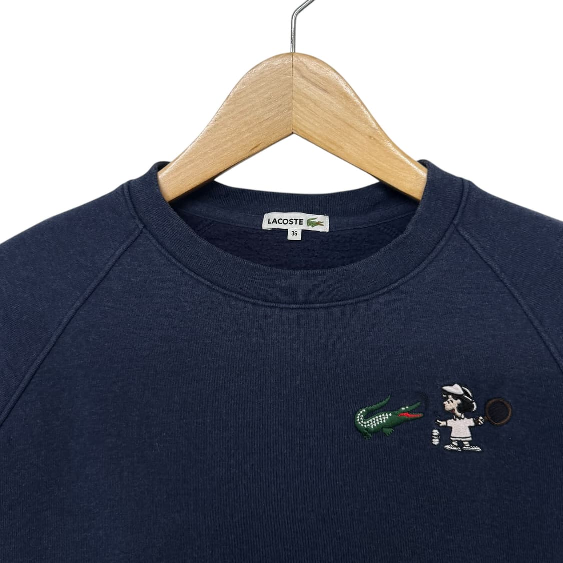 라코스테 X 파너츠 맨투맨 상품이미지2