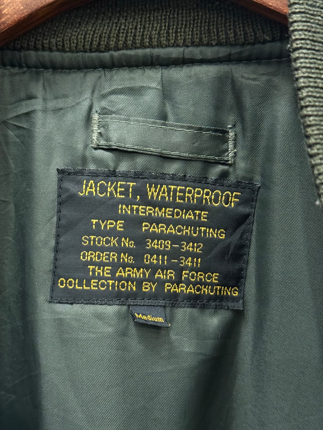 M) Parachuting Intermediate Type MA-1 Fl 상품이미지7