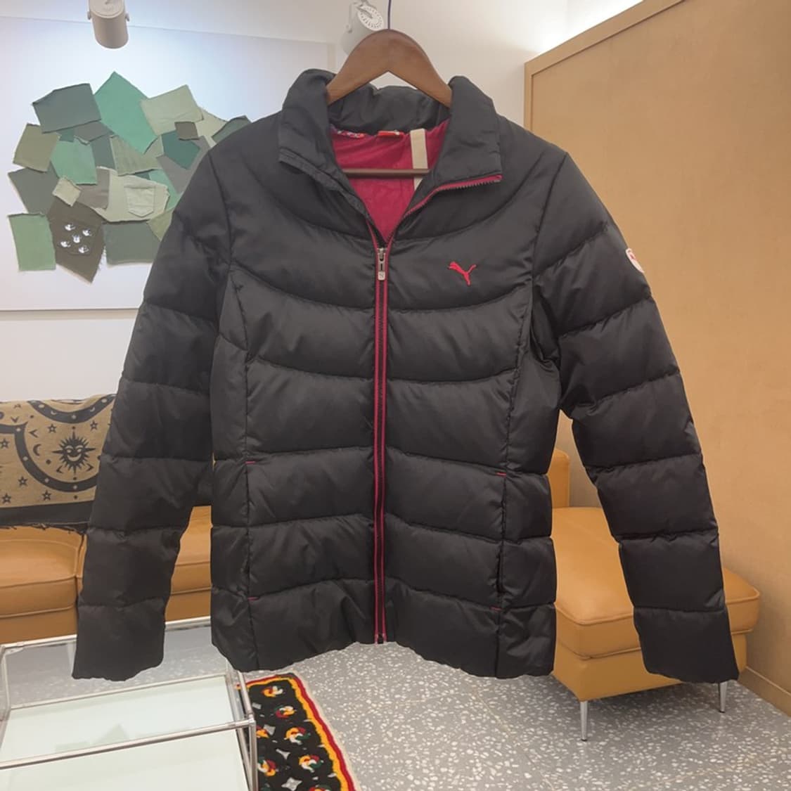 푸마 레트로 슬림핏 덕다운 경량 패딩 L C07210 상품이미지3