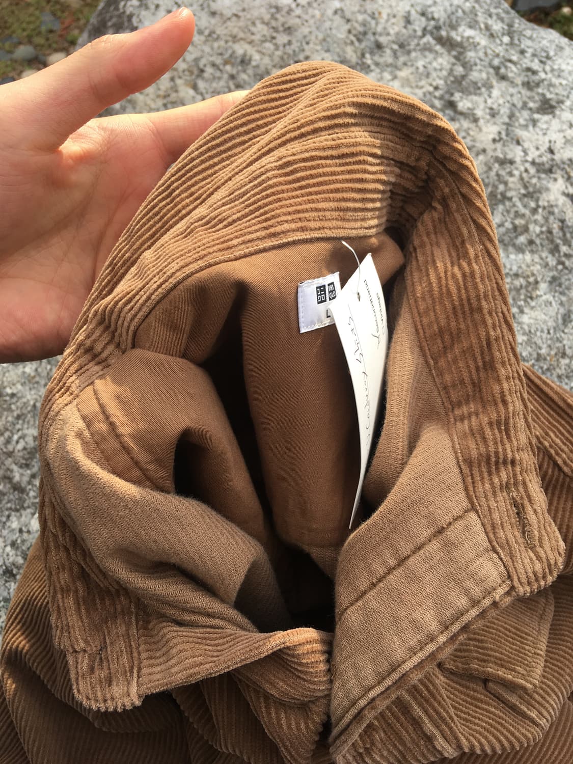 유니클로 코듀로이 셔츠 상품이미지5