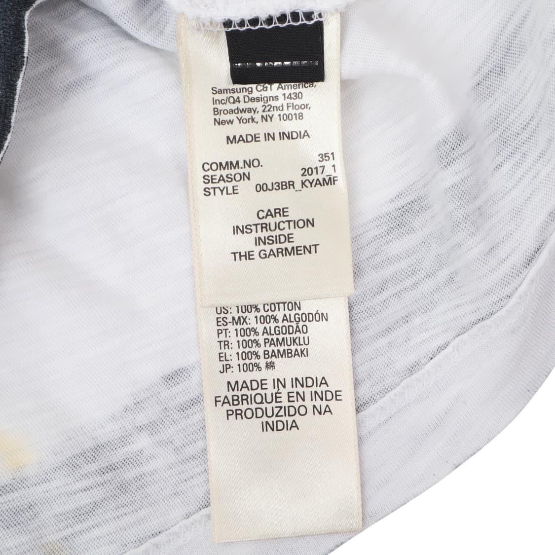 디젤 드로잉 프리즈너 스트라이프 하프 티셔츠 상품이미지9