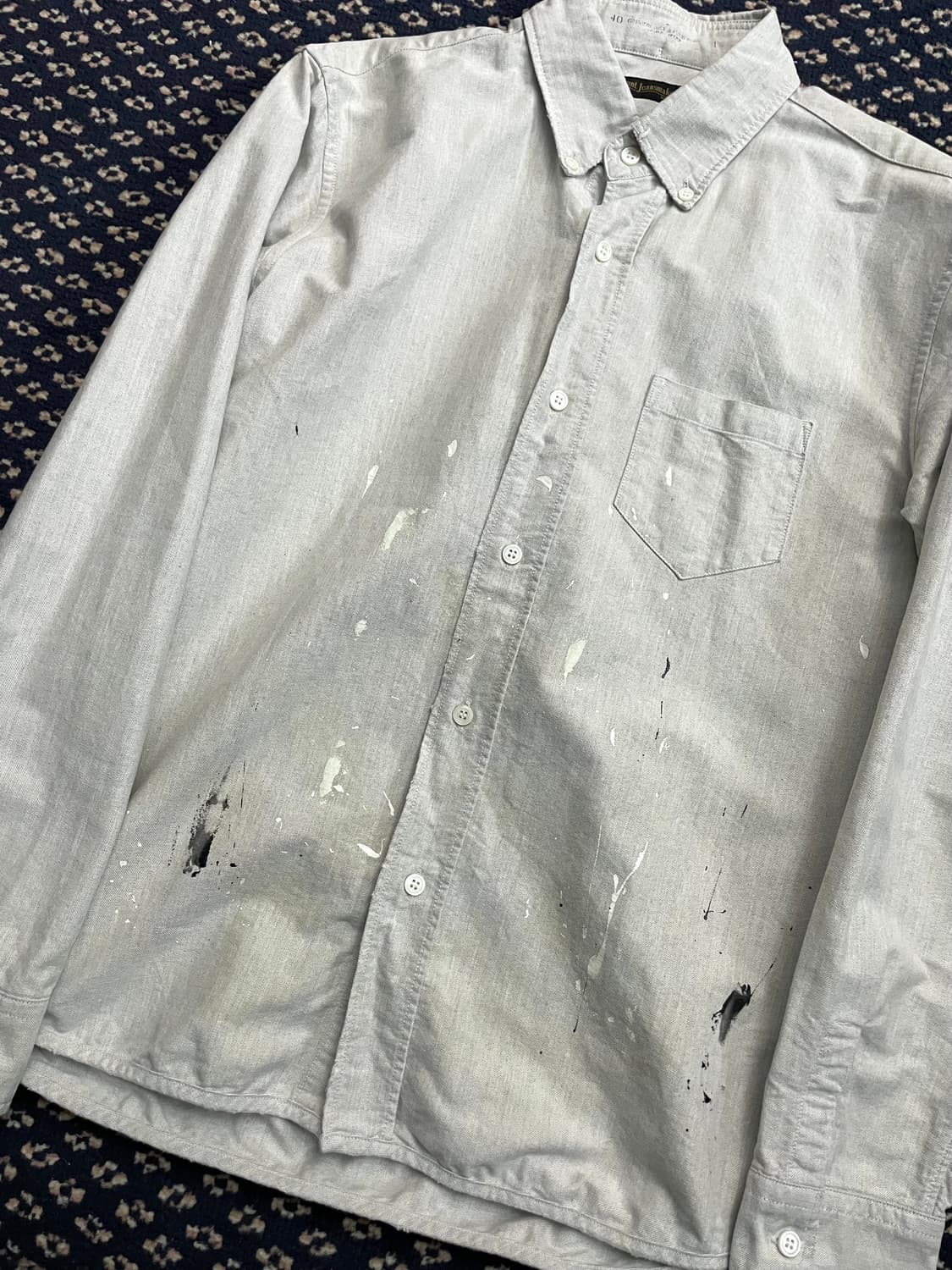 풀카운트 페인팅 셔츠 상품이미지1