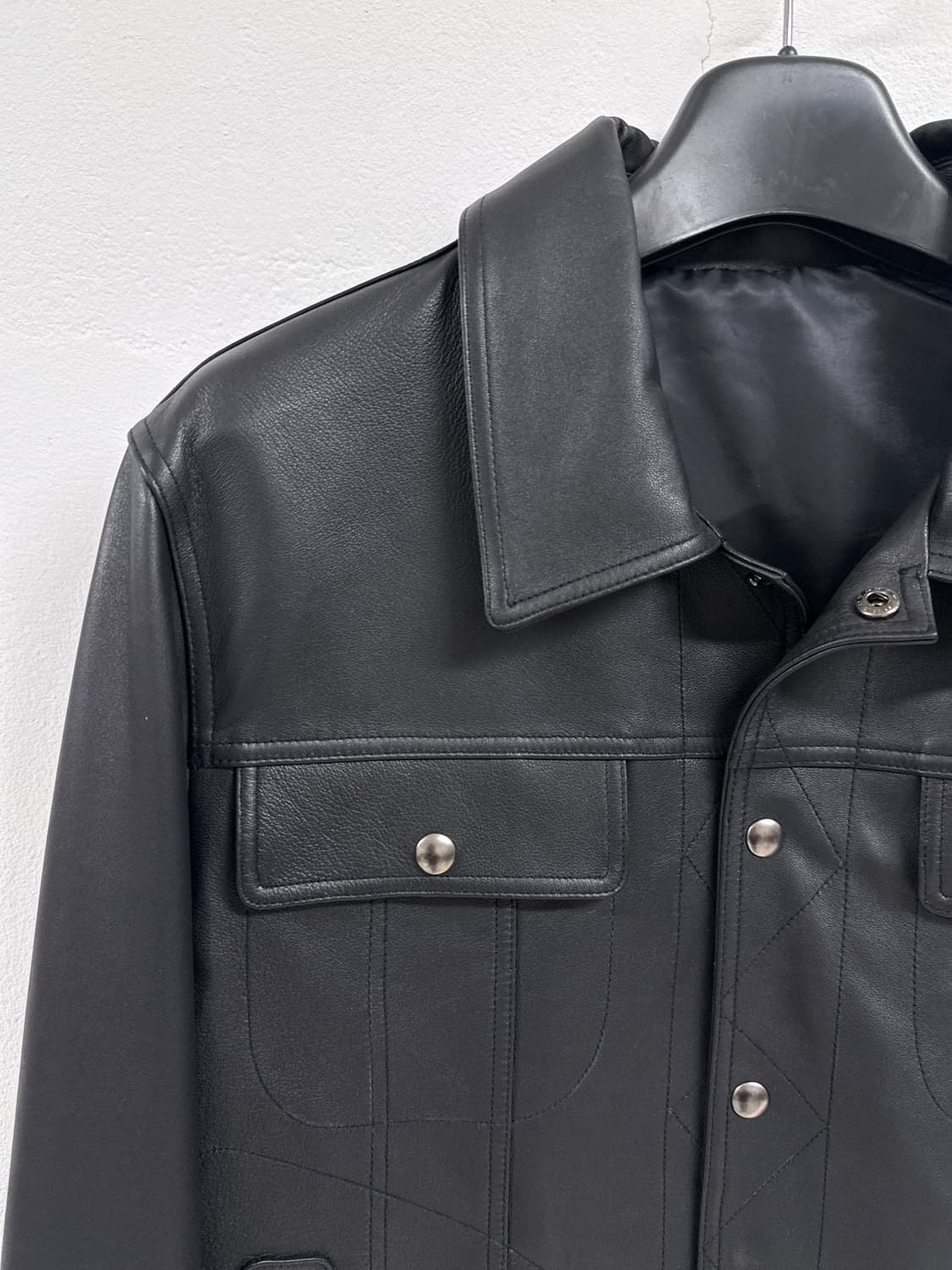 [N][110]이태리 나파 램스킨 트러커 자켓 상품이미지3