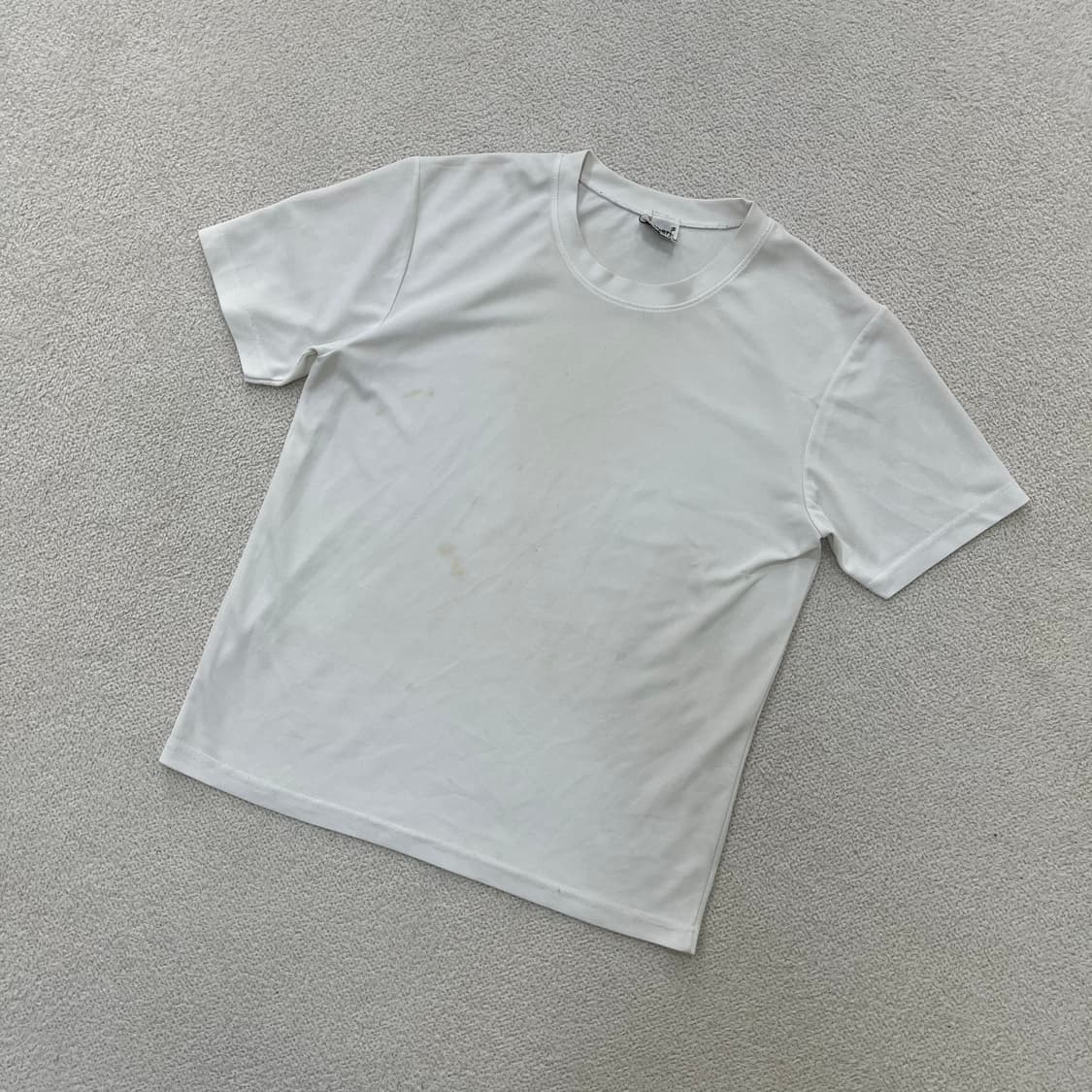 M 빈티지 반팔 무지 티셔츠 0415M 상품이미지1