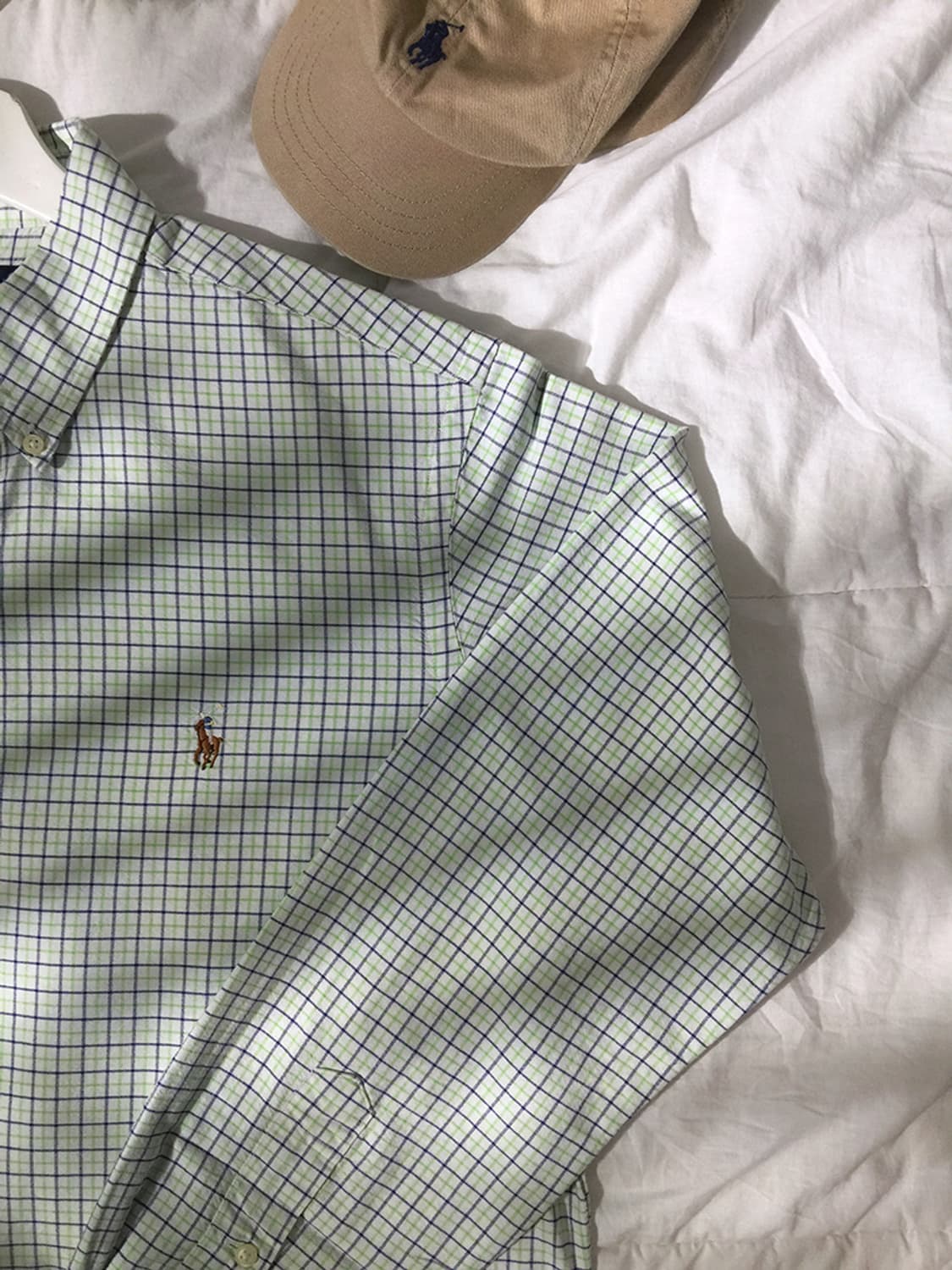 (MAN) 폴로랄프로렌 체크셔츠 XL 상품이미지2