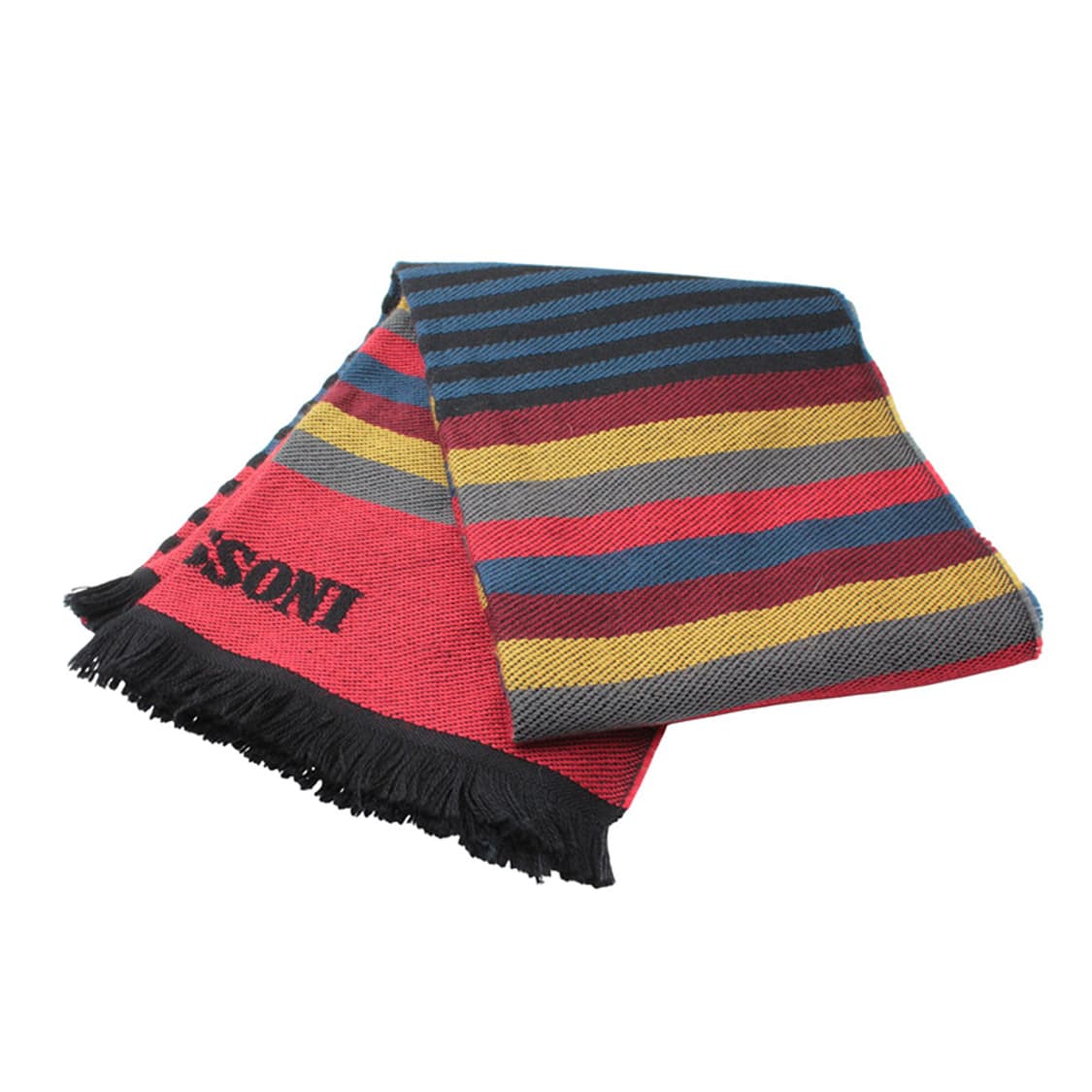 미쏘니 멀티컬러 패턴 니트 머플러 (공용) 상품이미지4