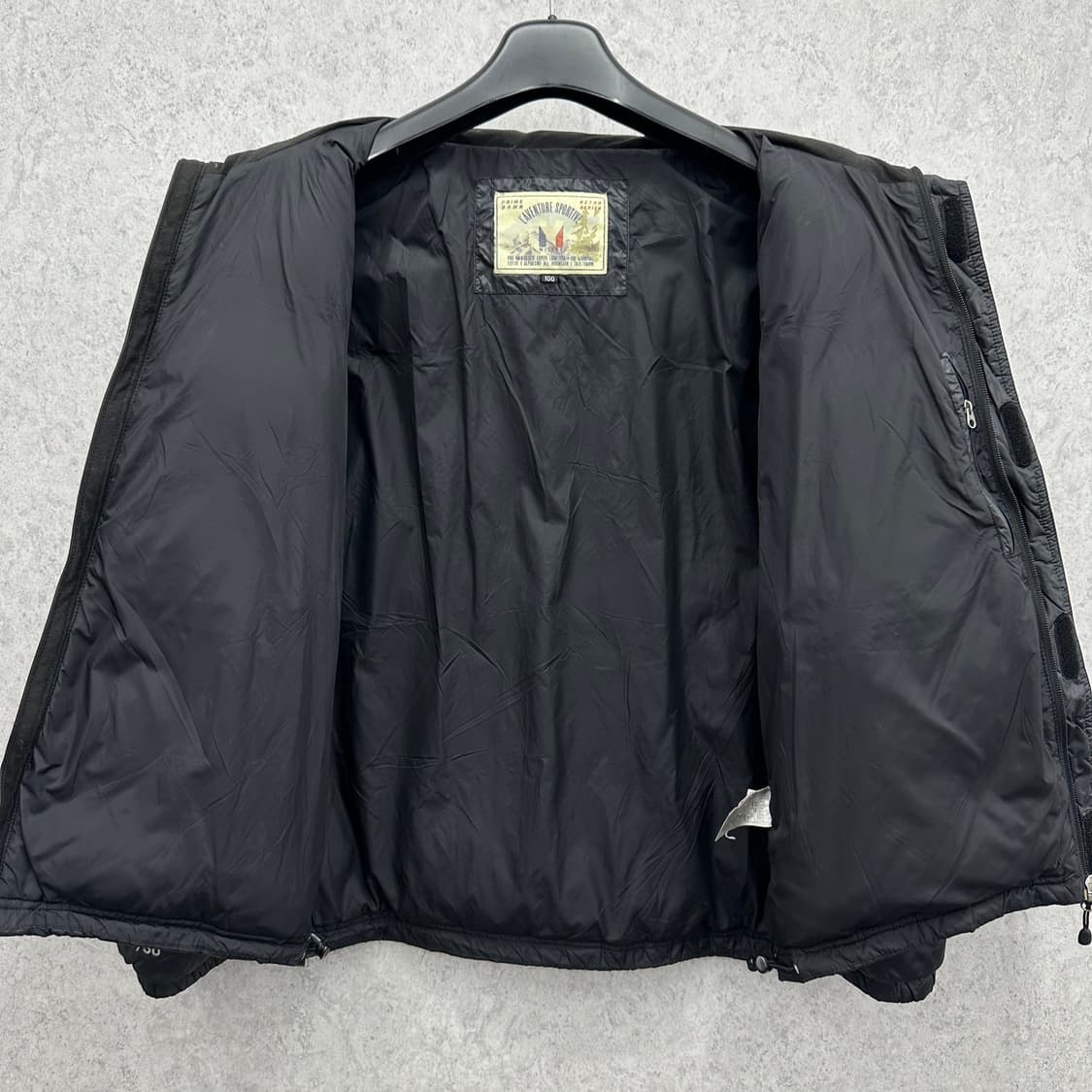 100 밀레 남자 덕다운 패딩 상품이미지3