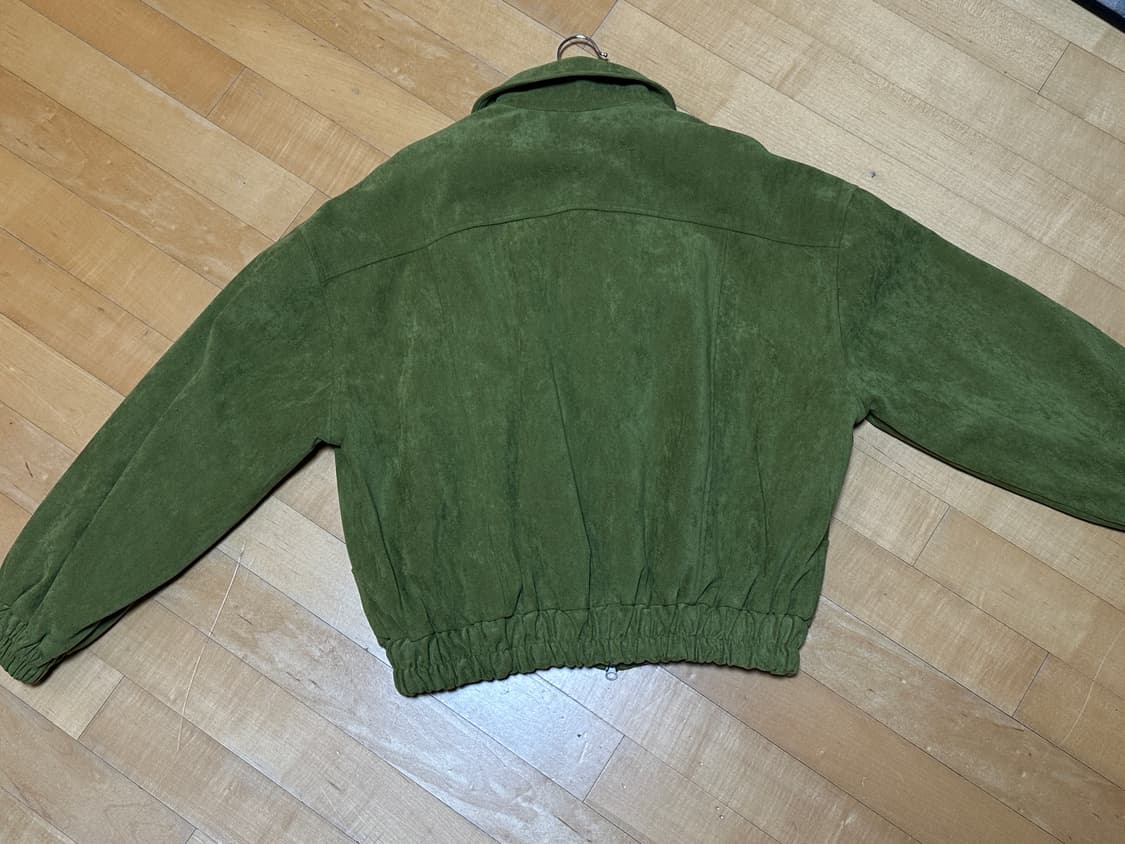 스웨이드 블루종 올리브 상품이미지7