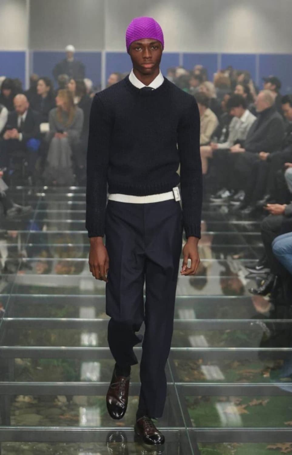 프라다  24fw  런웨이니트 변우석니트 상품이미지1