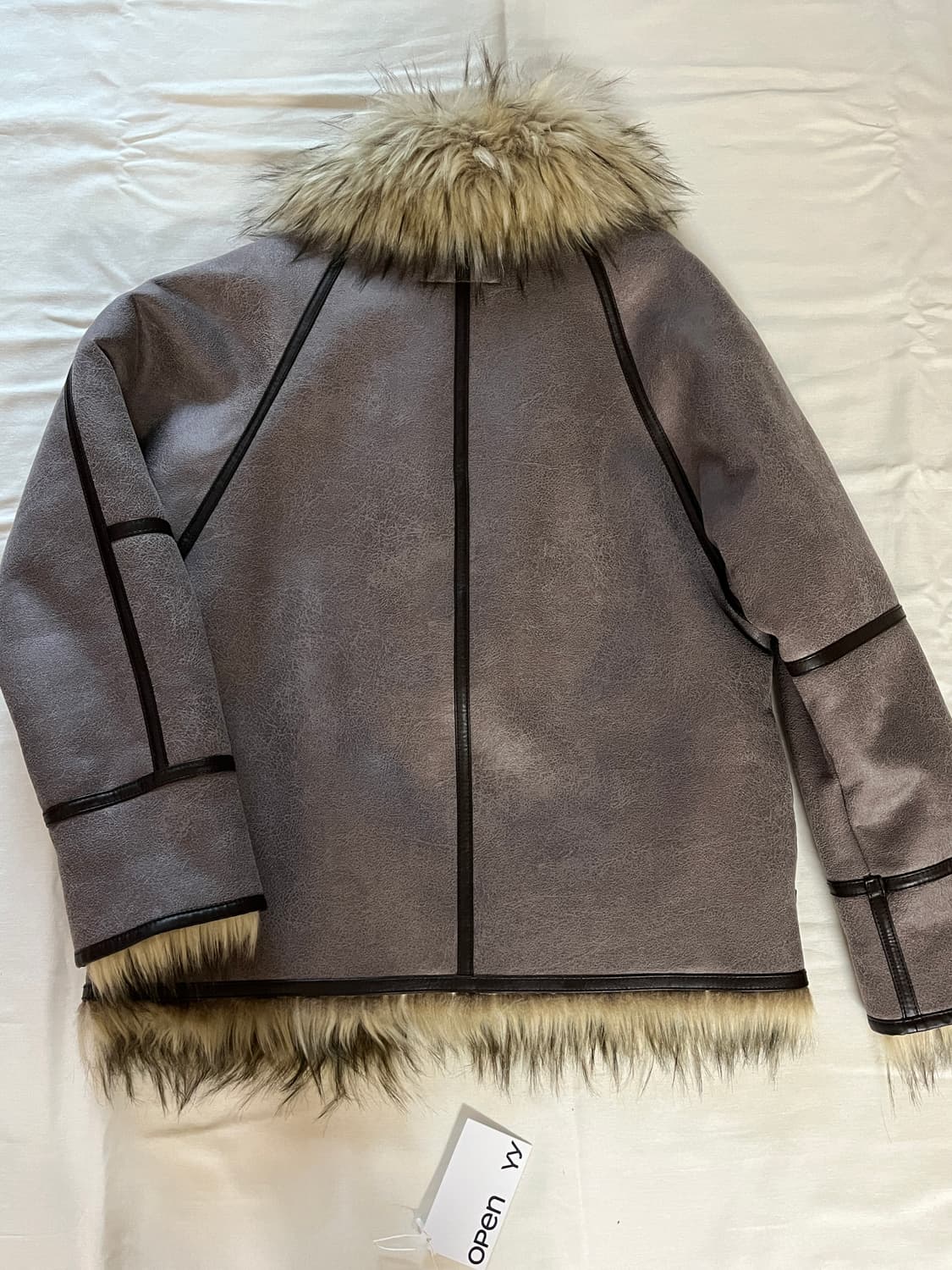 faux fur reversible jacket 상품이미지3