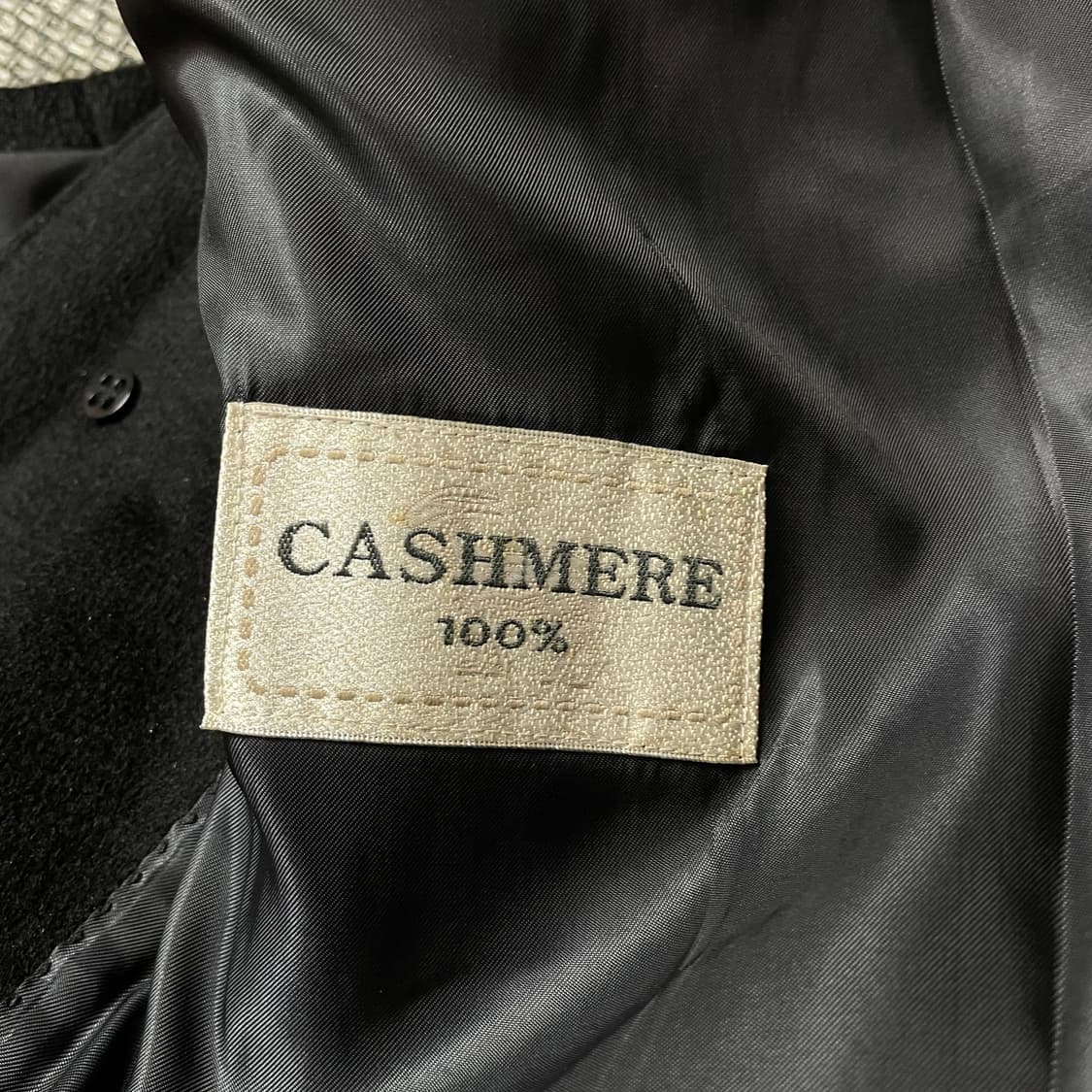 캠브리지멤버스 블랙 울 캐시미어 100 더블버튼 롱 코트 68 상품이미지7