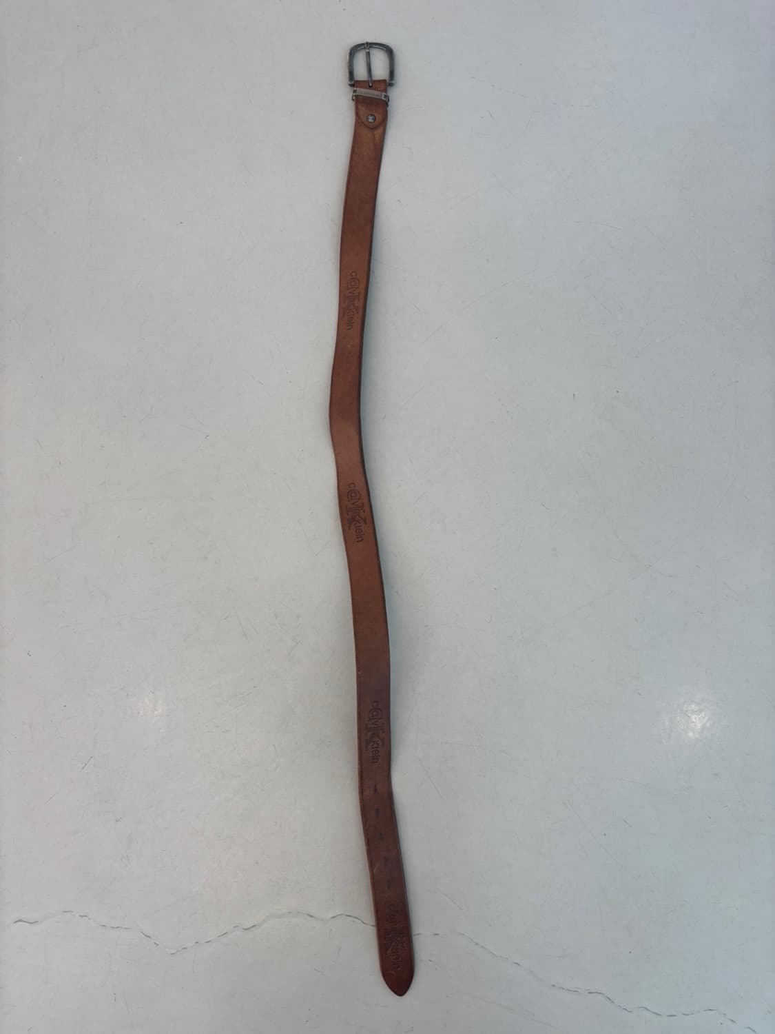 Vintage Calvin Klein Leather Belt 상품이미지3