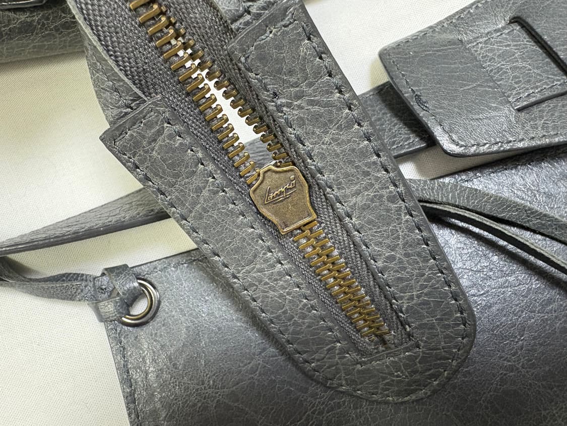 발렌시아가 모터백 미디움 그레이 상품이미지6