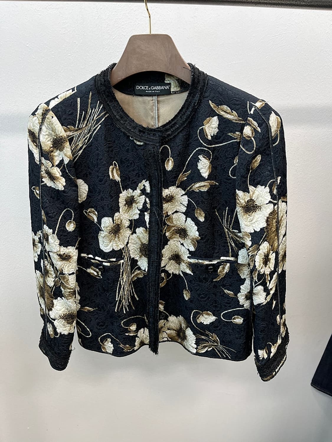 여) 돌체앤가바나 플라워 트위드자켓 상품이미지2