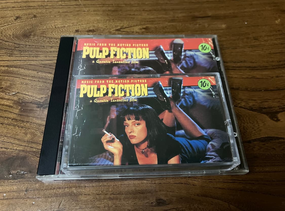영화 펄프픽션 OST 라이센스 초판 CD + 카세트테이프 쿠엔틴타란티노 상품이미지1