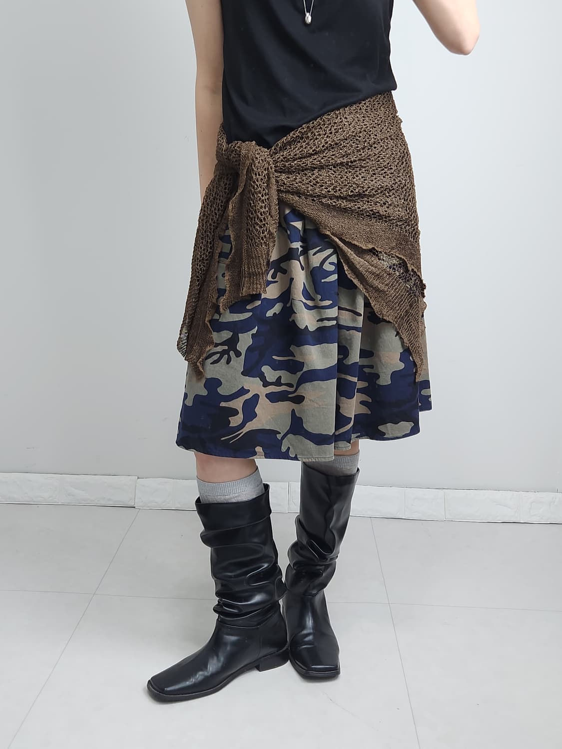 네트 스카프 상품이미지2