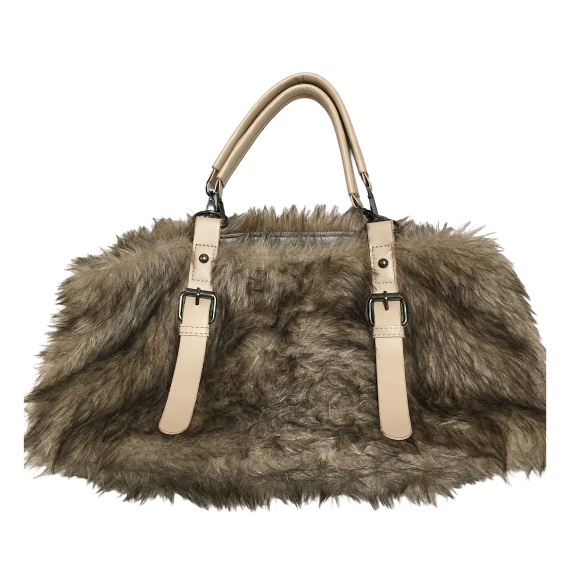 갸루 y2k 퍼 숄더백 상품이미지1