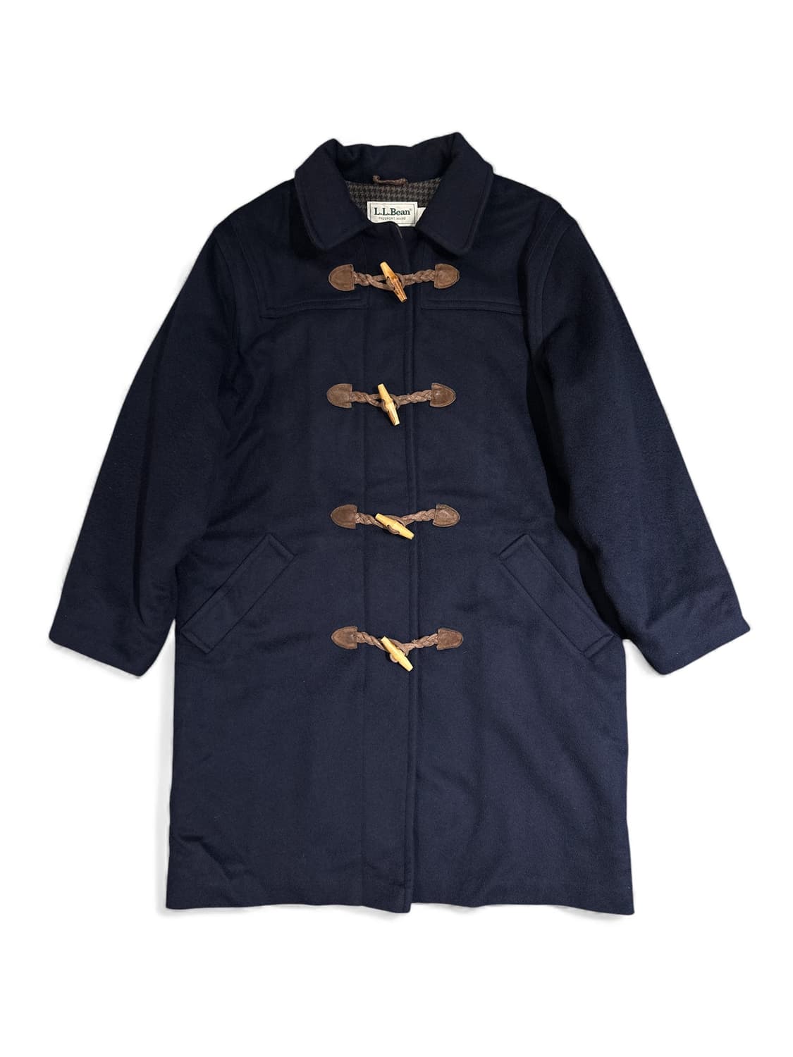 70’S L.L.Bean Wool Duffle Coat USA Navy 상품이미지1