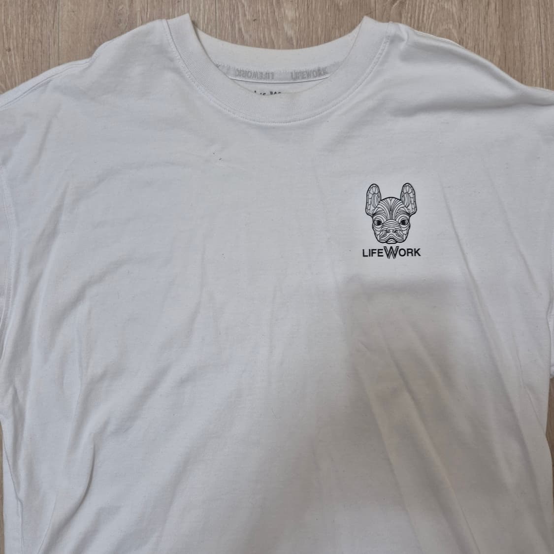 라이프워크 라독 로고 반팔티 상품이미지2