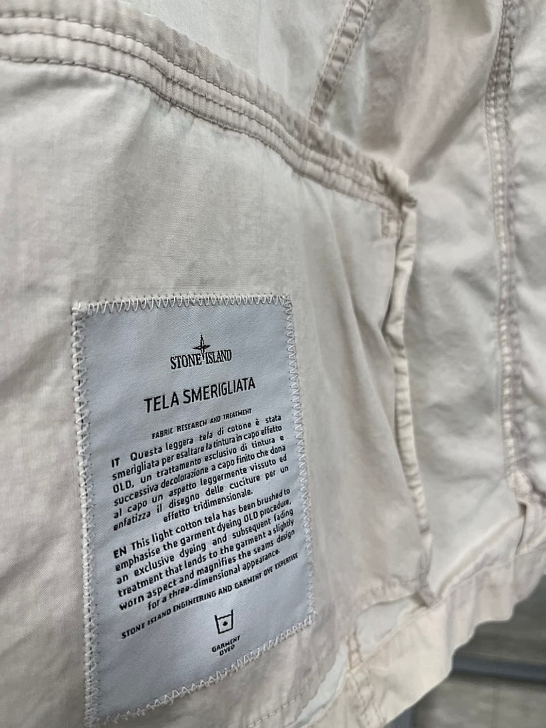 95-100) 스톤아일랜드 아카이브 텔라 자켓  상품이미지8