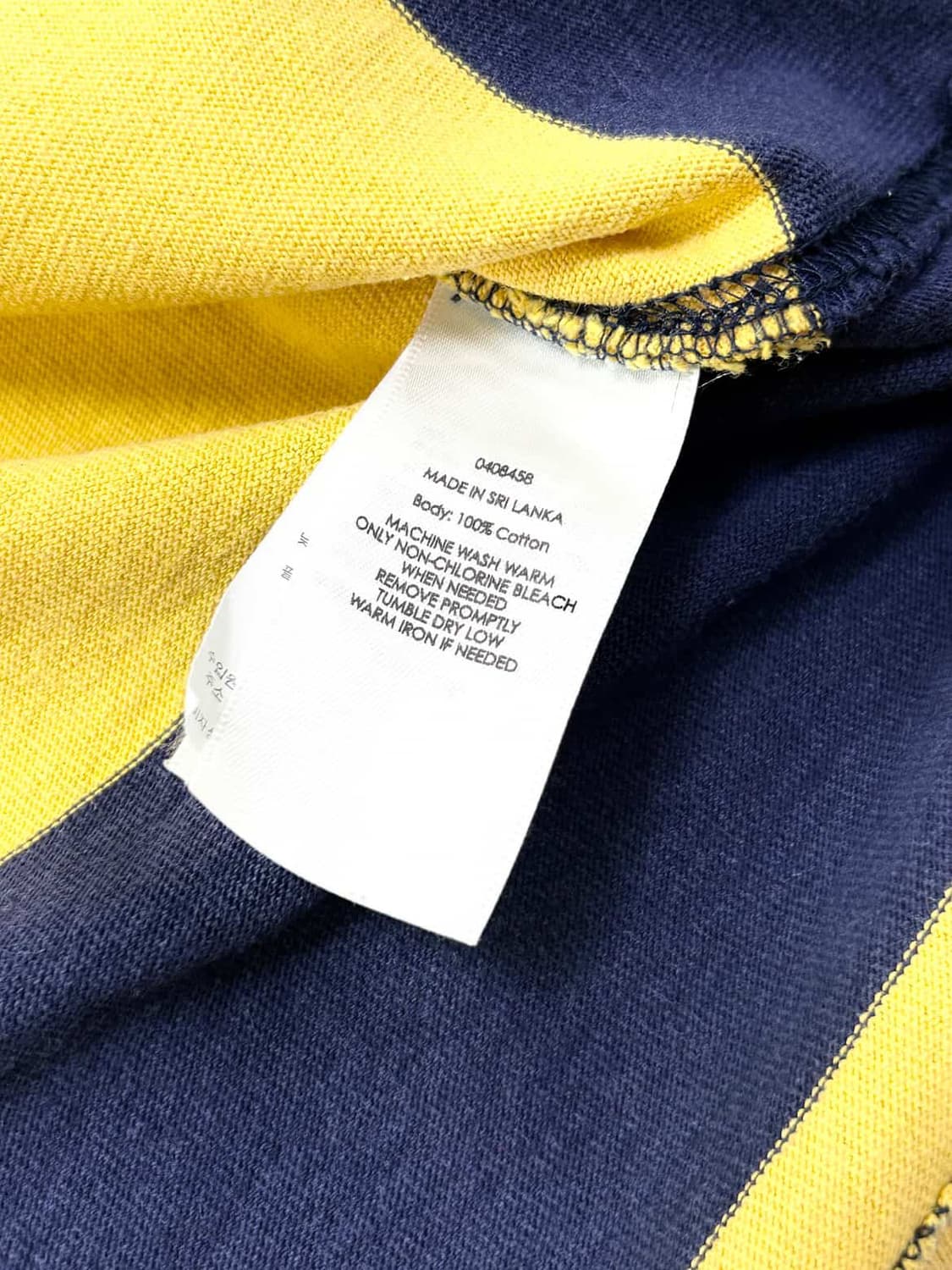 폴로 스몰로고 단가라 럭비티 상품이미지8