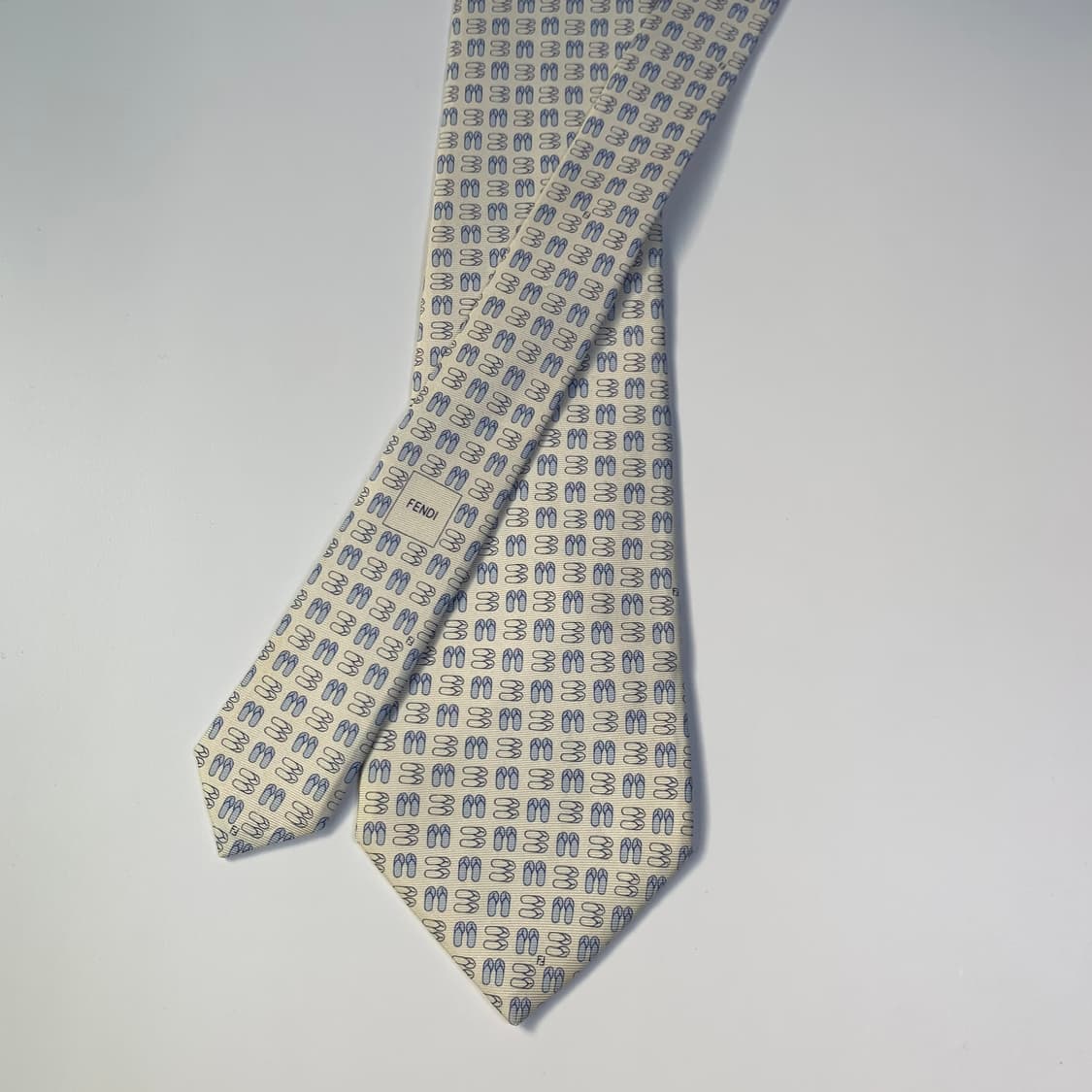 펜디(FENDI) 신형 명품 결혼식넥타이 A등급 8.9cm 상품이미지3