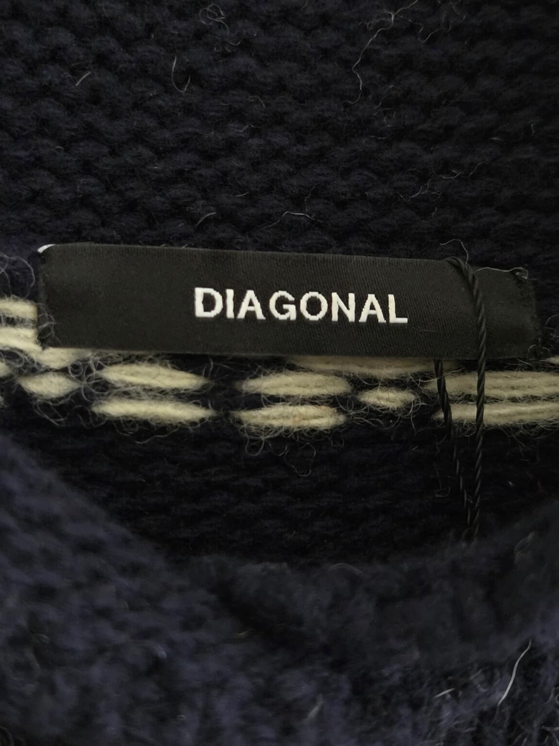 다이애그널 니트 상품이미지2
