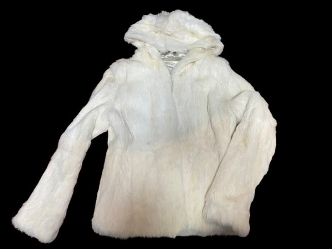 화이트 퍼자켓 상품이미지1