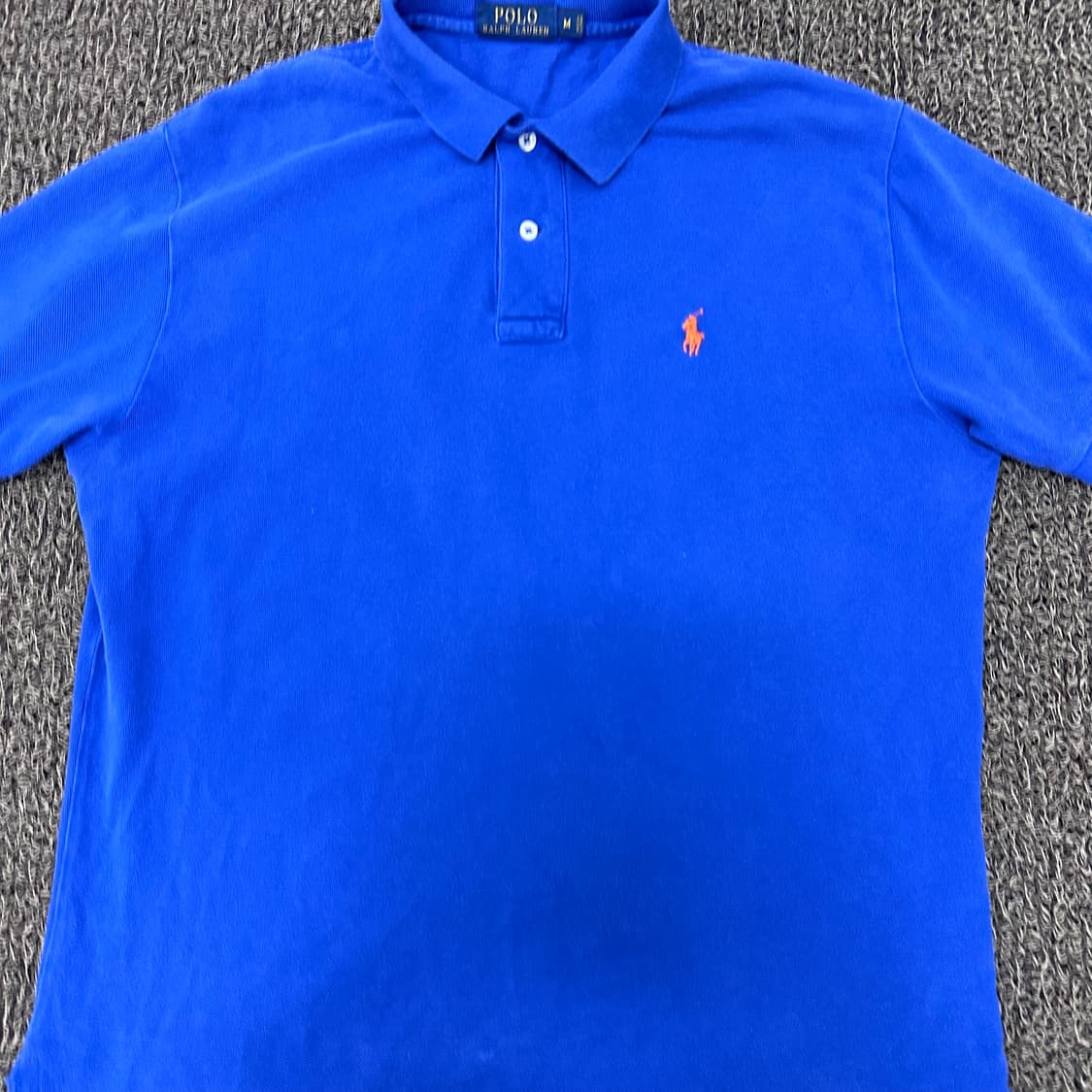 POLO 폴로 랄프로렌 카라티 반팔티셔츠 블루 M 상품이미지2