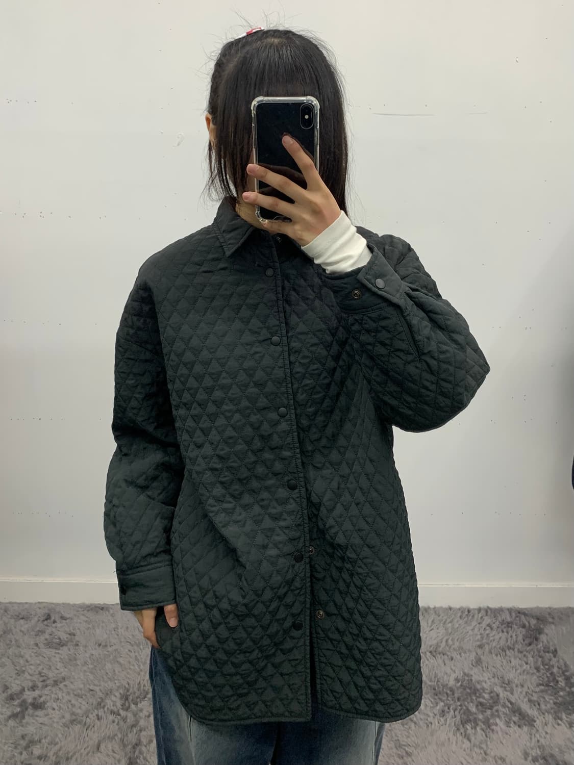 Beams boy 퀼팅 셔츠 상품이미지1