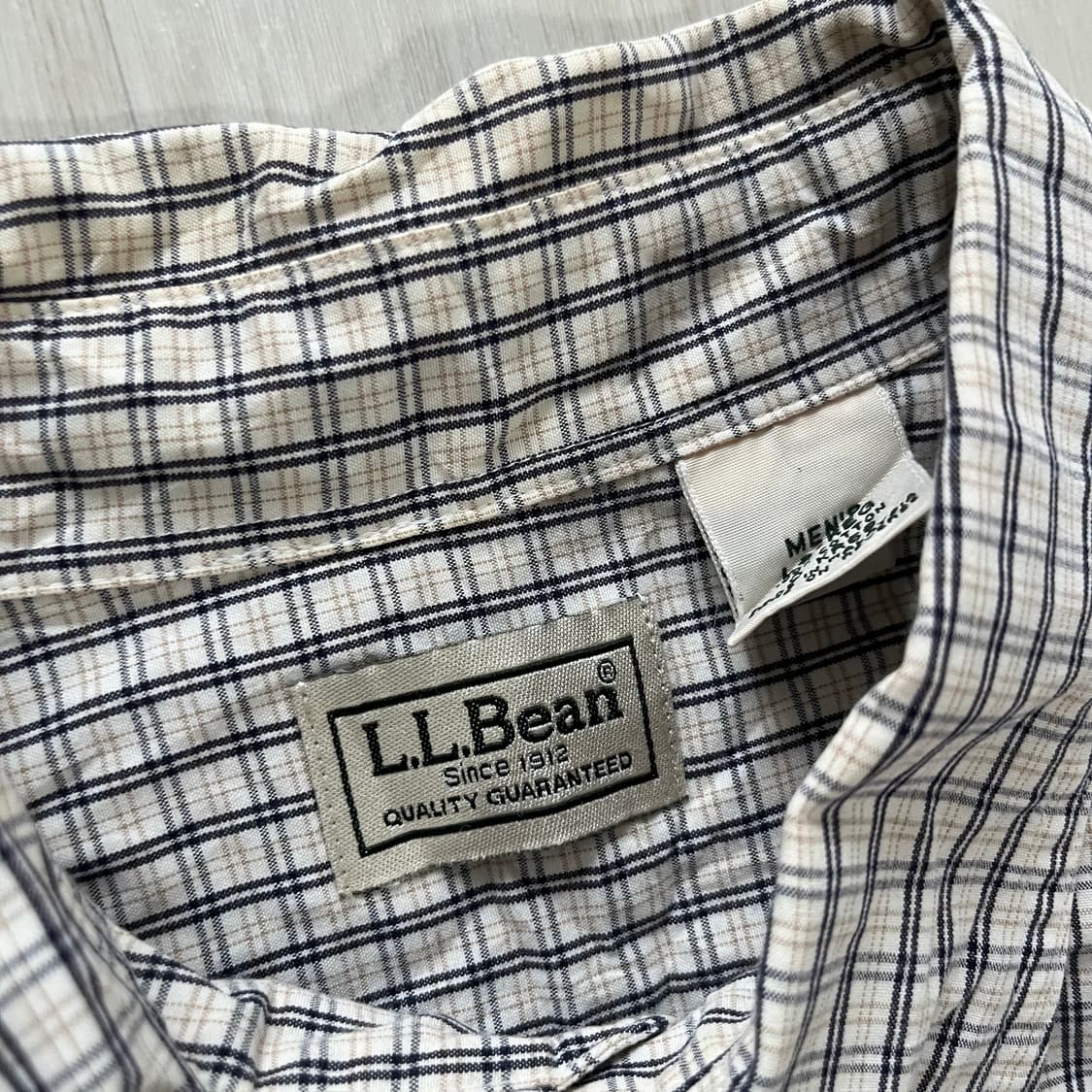 LL Bean . 엘엘빈 체크셔츠 상품이미지2