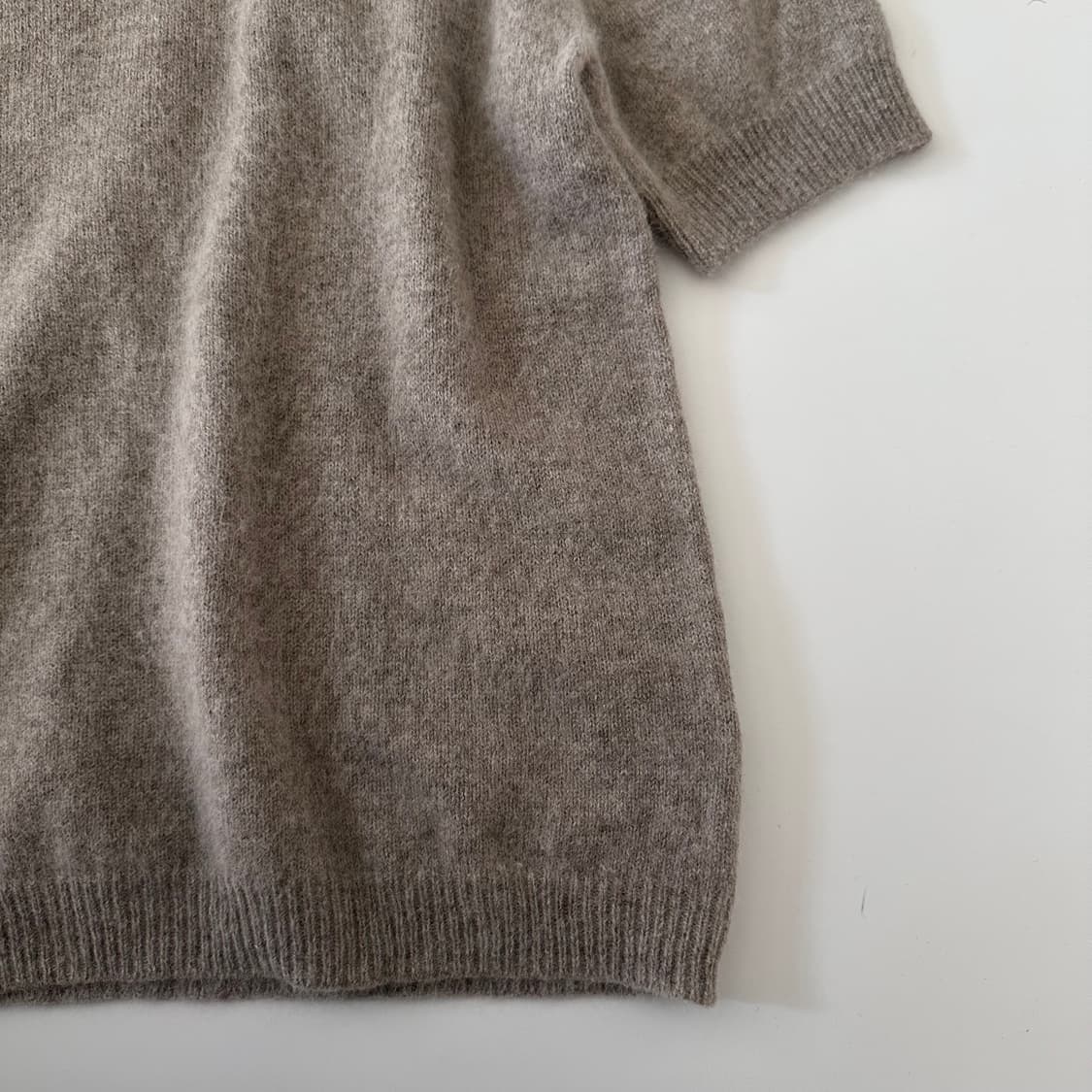 장폴고티에 jean paul gaultier 앙고라 혼방 반팔 니트 상품이미지3