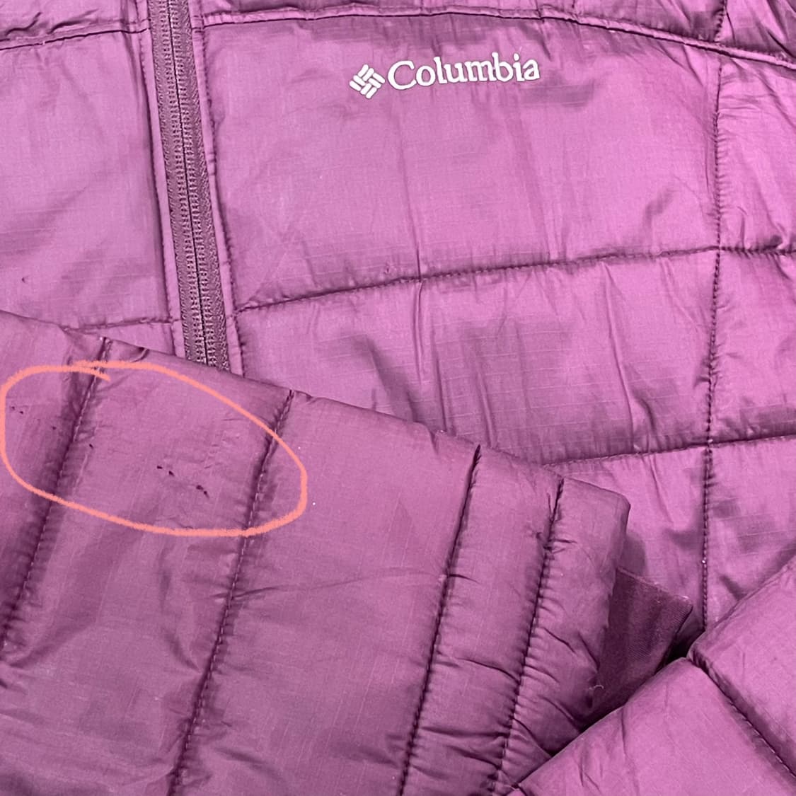 (XXL) Columbia 컬럼비아 패딩 자켓 상품이미지5