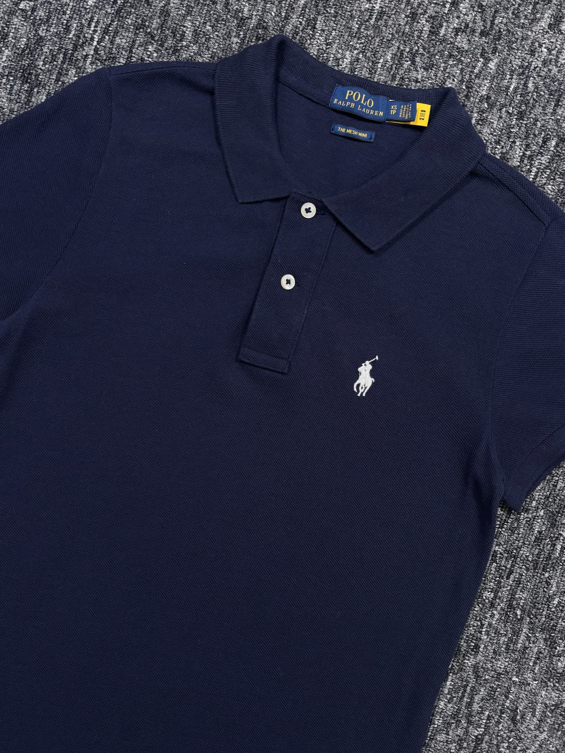 폴로 QR 네이비 반팔 원피스 상품이미지5