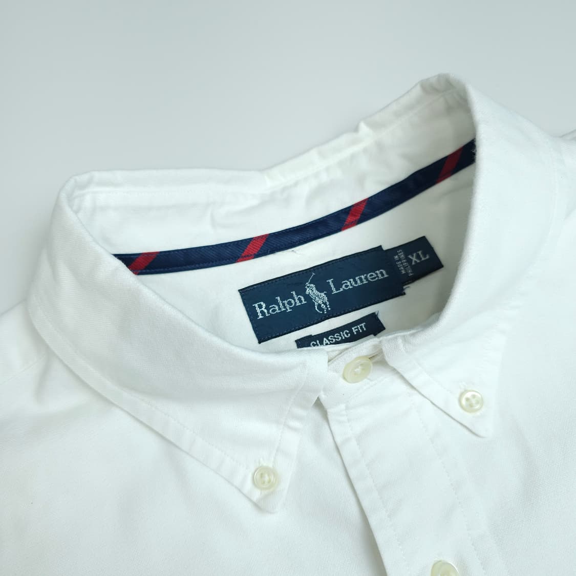 [택포]폴로 클래식핏 화이트 셔츠 상품이미지5