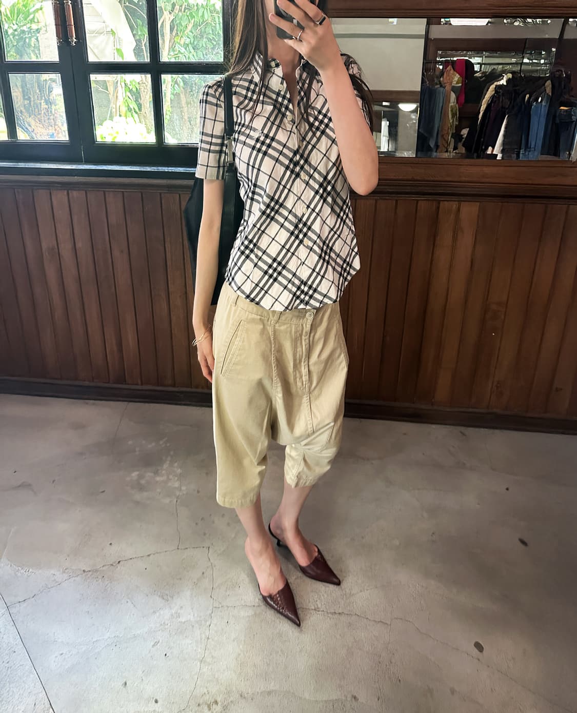 BURBERRY LONDON nova check 2/1 shirt 상품이미지3