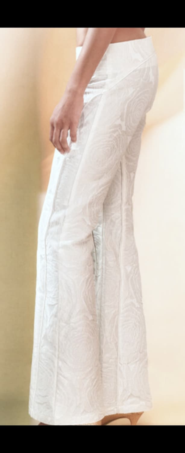 2000Archives White Piping Jacquard Pants 상품이미지6