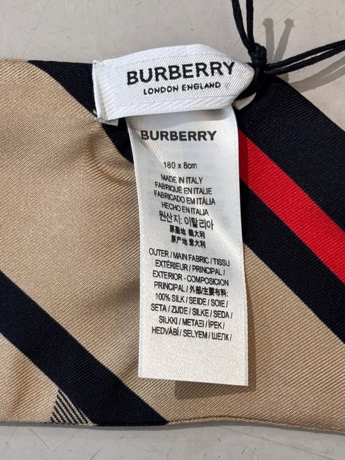 (New)Burberry Silk Ribbon 상품이미지8