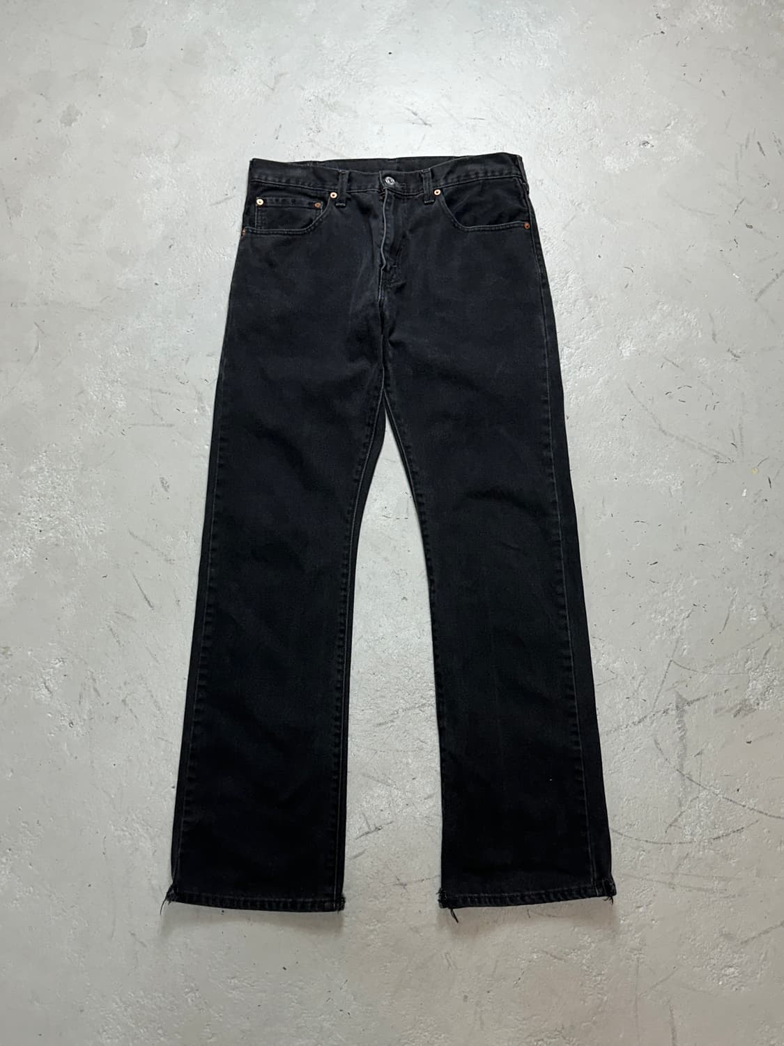 00's 리바이스 517 블랙 부츠컷 플레어진 상품이미지1
