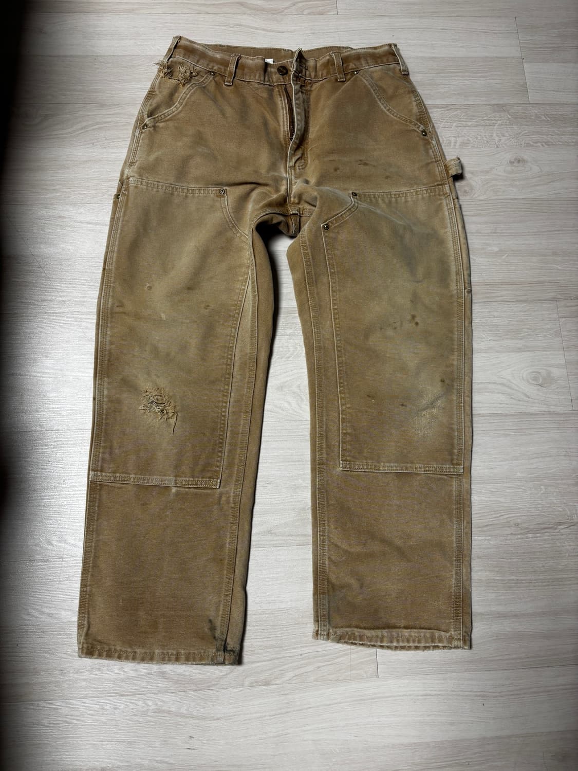 90s 칼하트 더블니 made in usa 상품이미지1