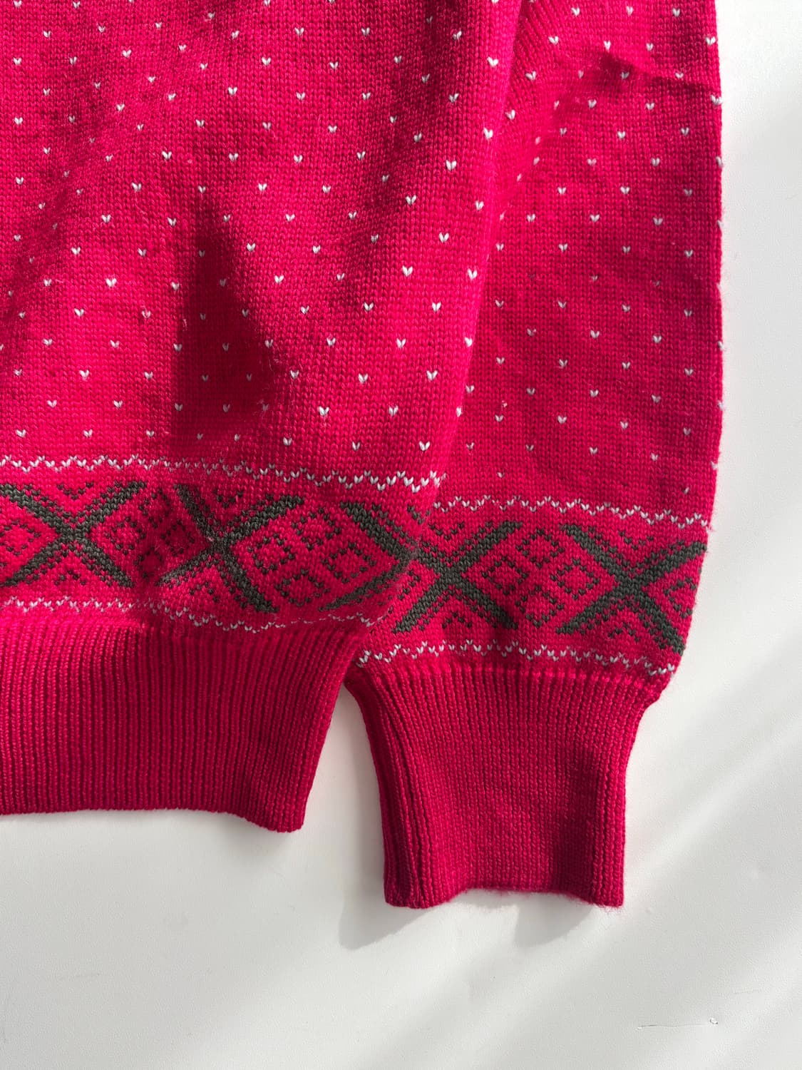 Christian Dior sports 디올 스포츠 핑크 노르딕 니트 상품이미지5