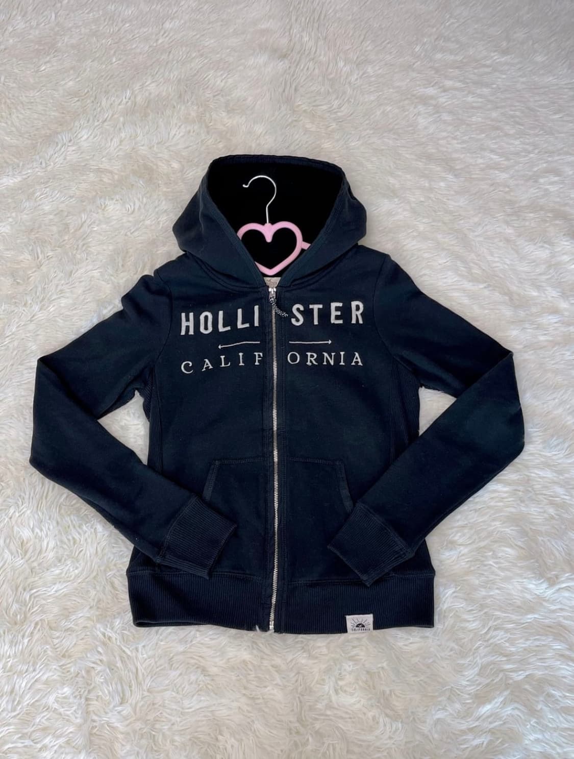 홀리스터 슬림핏 후드집업 xs 상품이미지1