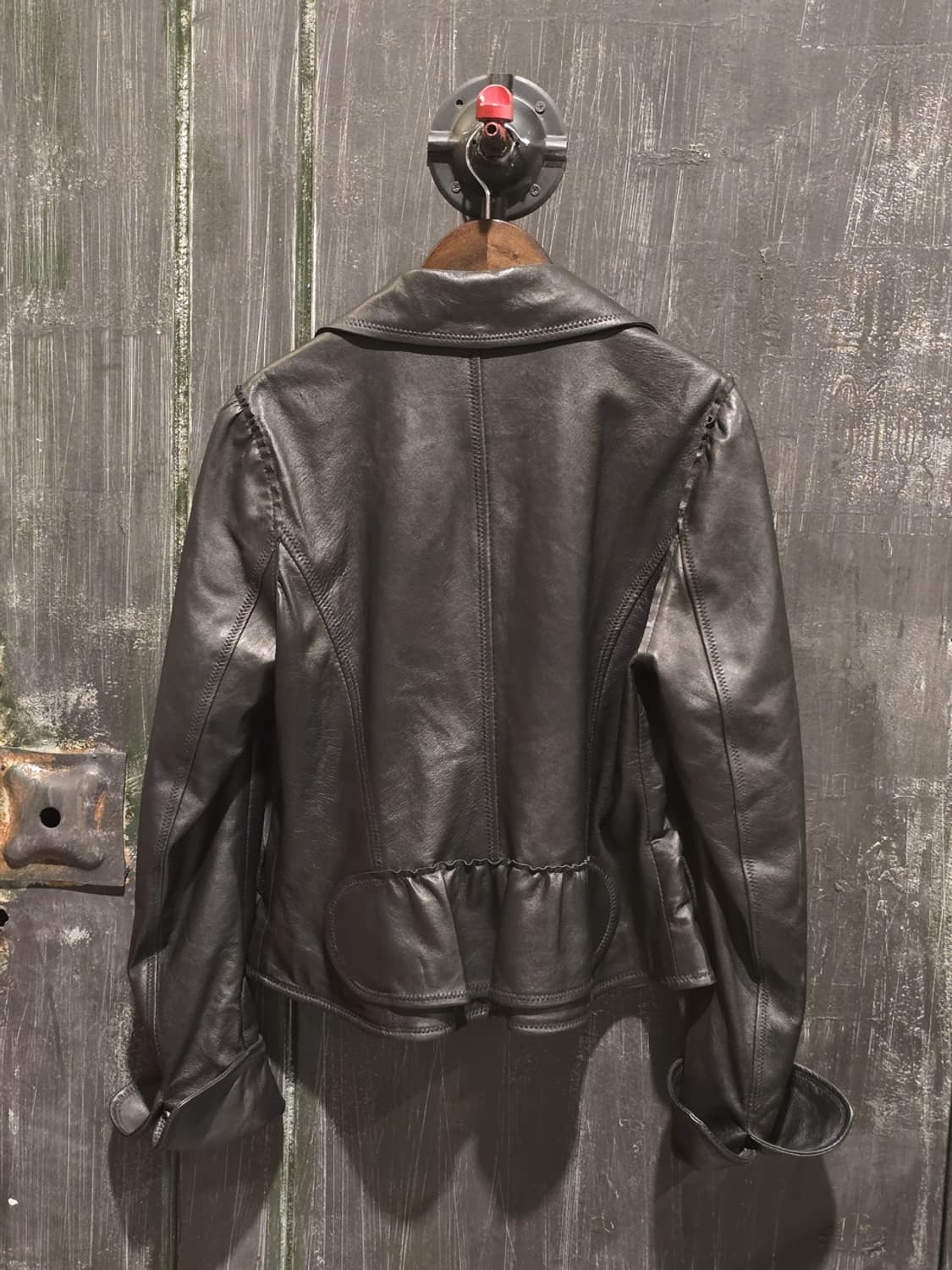 90s Reverb Lambskin Leather Jacket 상품이미지9