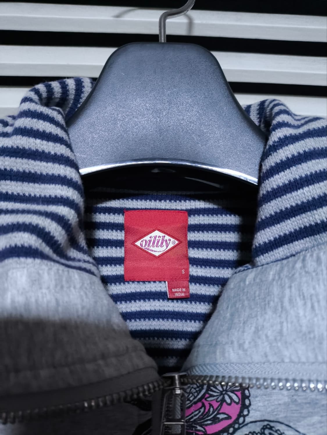 S 오일릴리 그래픽 후드집업 상품이미지2