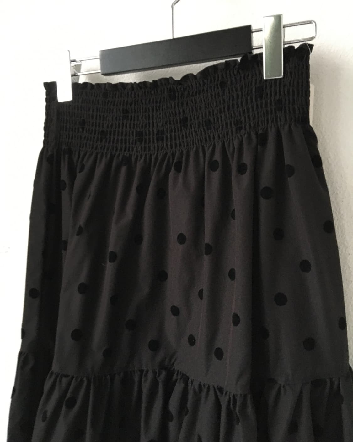 Dot pattern long skirt 상품이미지3