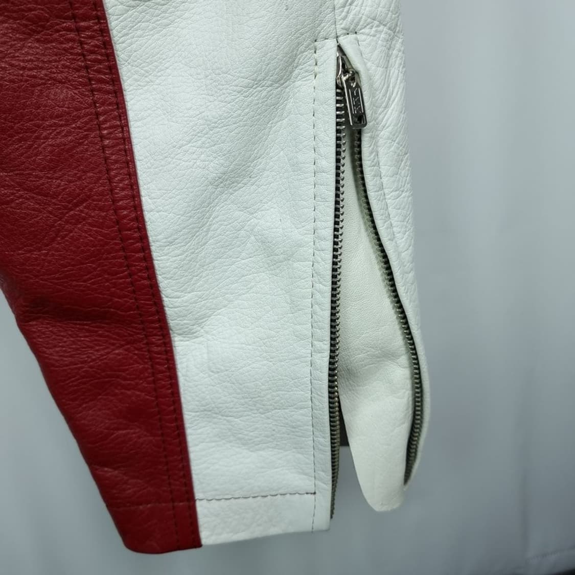 [빈티지] 풀 레더 가죽 바이커 아머 수트 M17447 상품이미지6