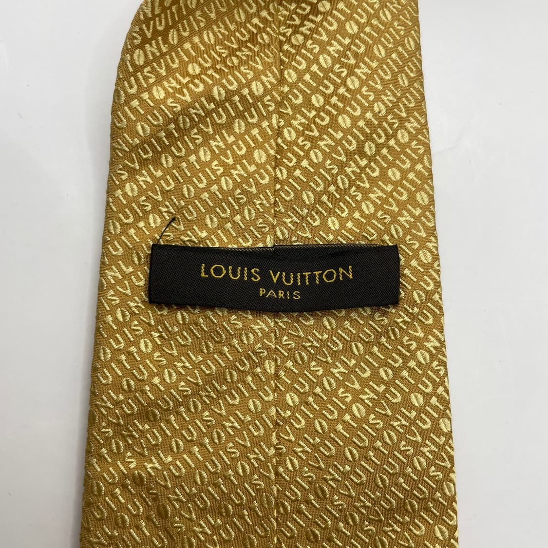 399) (LOUIS VUIYYON) 루이비통 패턴 넥타이(오염존재) 상품이미지5